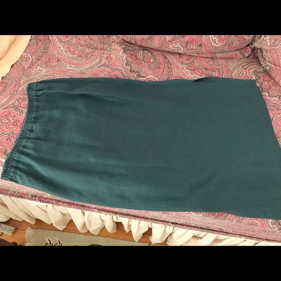 ESKANDAR linen skirt - Picture 11 of 11